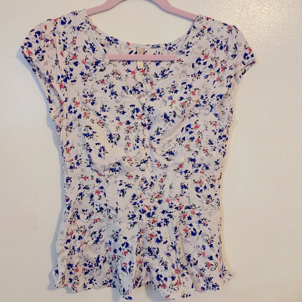 Peplum blouse